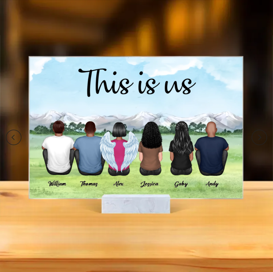 Personalized Brothers & Sisters Forever Wallet Card, Keychain, Poster or Canvas, Plaque, Ornament- Perfect Gift for Siblings, Memorial Keepsake