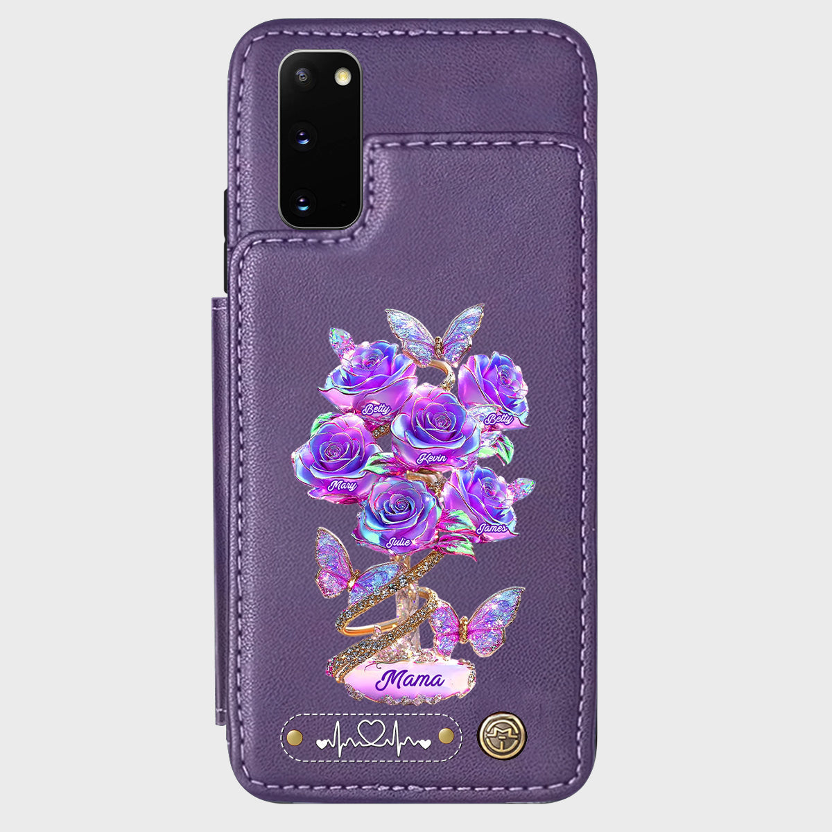 Best Mom Ever - Personalized Mother Wallet Phone Case