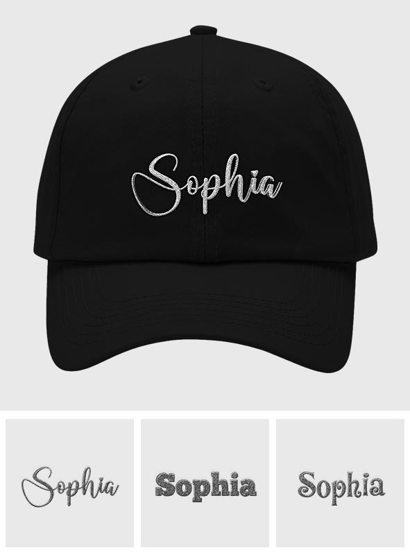 Custom Name - Personalized granddaughter Embroidered Classic Cap