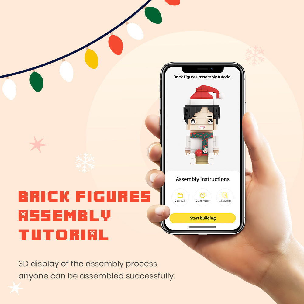 I Love You Forever - Personalized Husband And Wife Photos Brick Figures