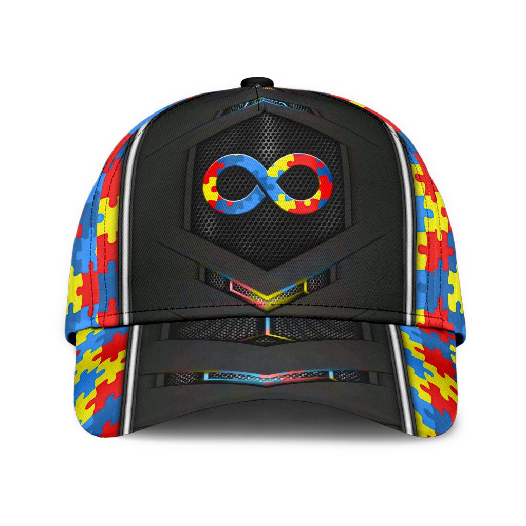 Autism Awareness Carbon - Autism Awareness Classic Cap 0921