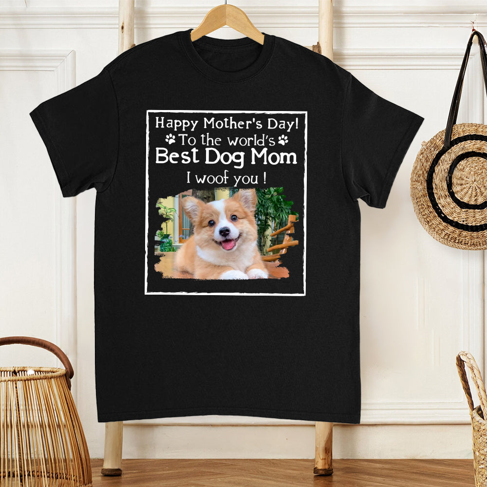 Dog Mom Classic Tee – Customizable Dog-Themed Shirt for Pet Lovers