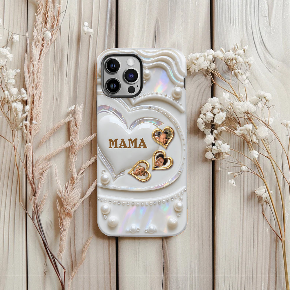 Grandma's Sweethearts - Personalized Grandma Full Print Phone Case