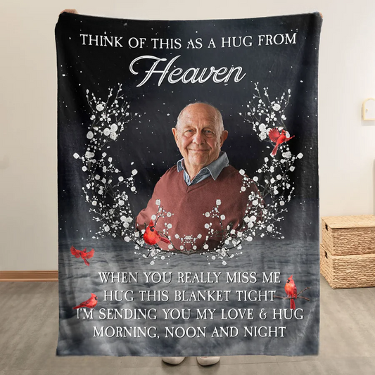 Personalized Memorial Blanket, Plaque, Keychain, Ornament, Sign – Custom Gift to Remember Loved Ones