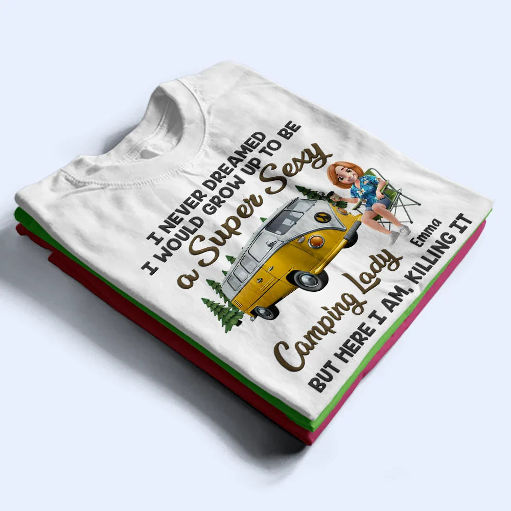Women's Personalized Classic Tee for RV Camping Life