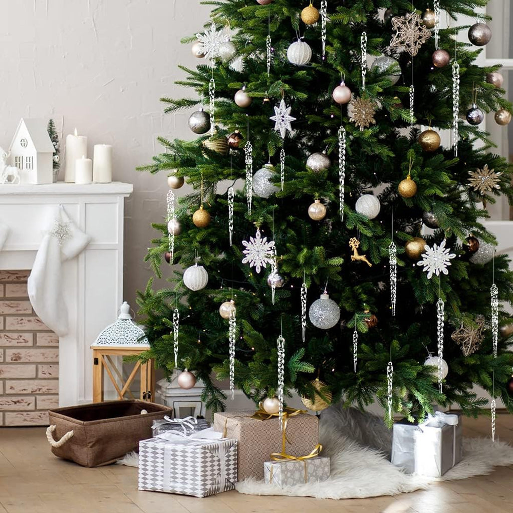 Glass Icicle Ornament