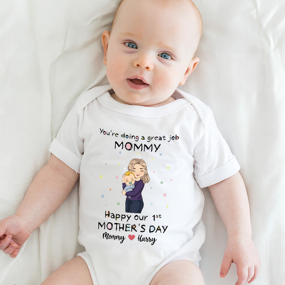 You're doing a Great Job - Personalized Custom Baby Onesie