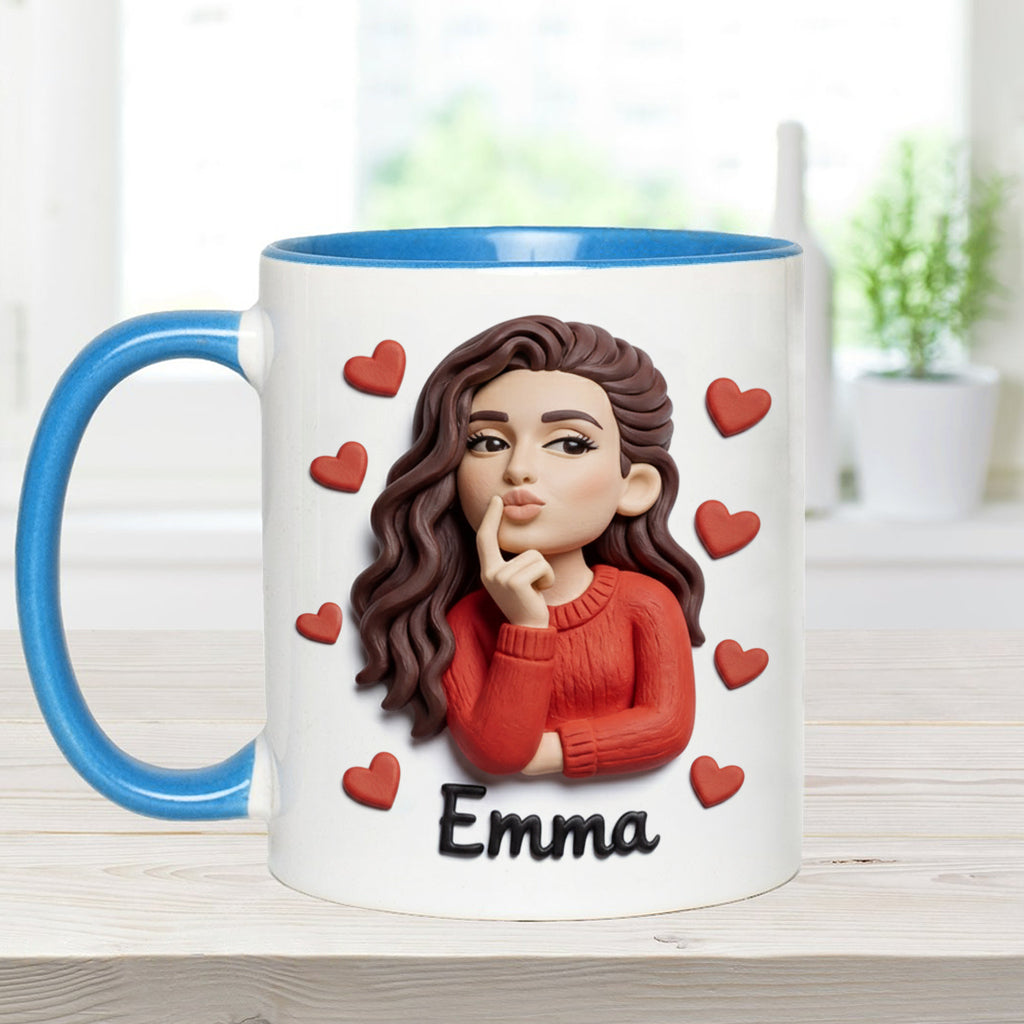 Custom From Any Photo Perfect Gift For Couple - Personalized Couple Accent Mug & Coaster