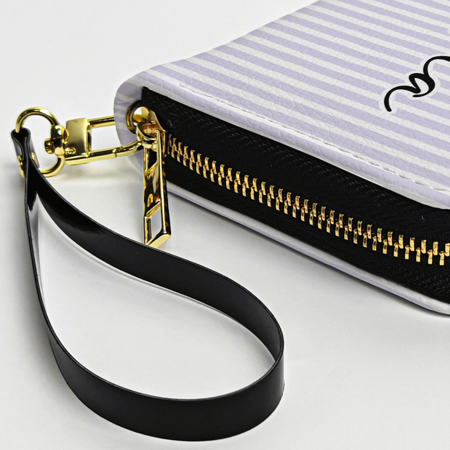 Custom Name Leather Long Wallet With Soft Pastel Floral Design, Thoughtful Gift For Mom Or Friend, Easy To Love Daily