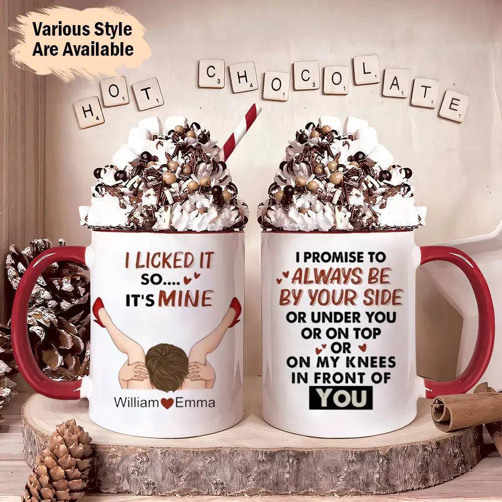 Custom Personalized Couple Mug - Gift Idea For Him/Her - To The Best Thing That Ever Happened To Me And My Wiener