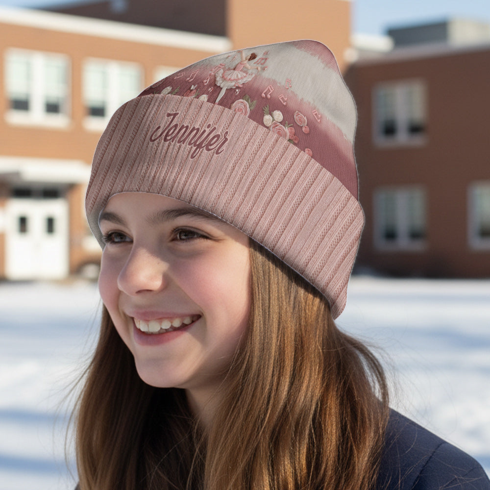 Ballet Is My Love - Personalized Ballet Beanie Hat