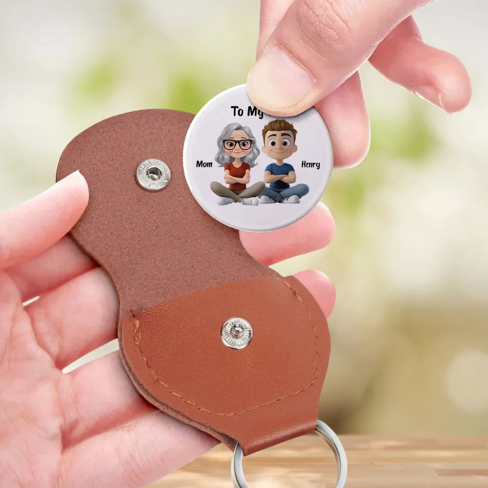 Pocket Hug for Son from Mom – Heartfelt Token of Love & Encouragement, Perfect Gift to Show You Care