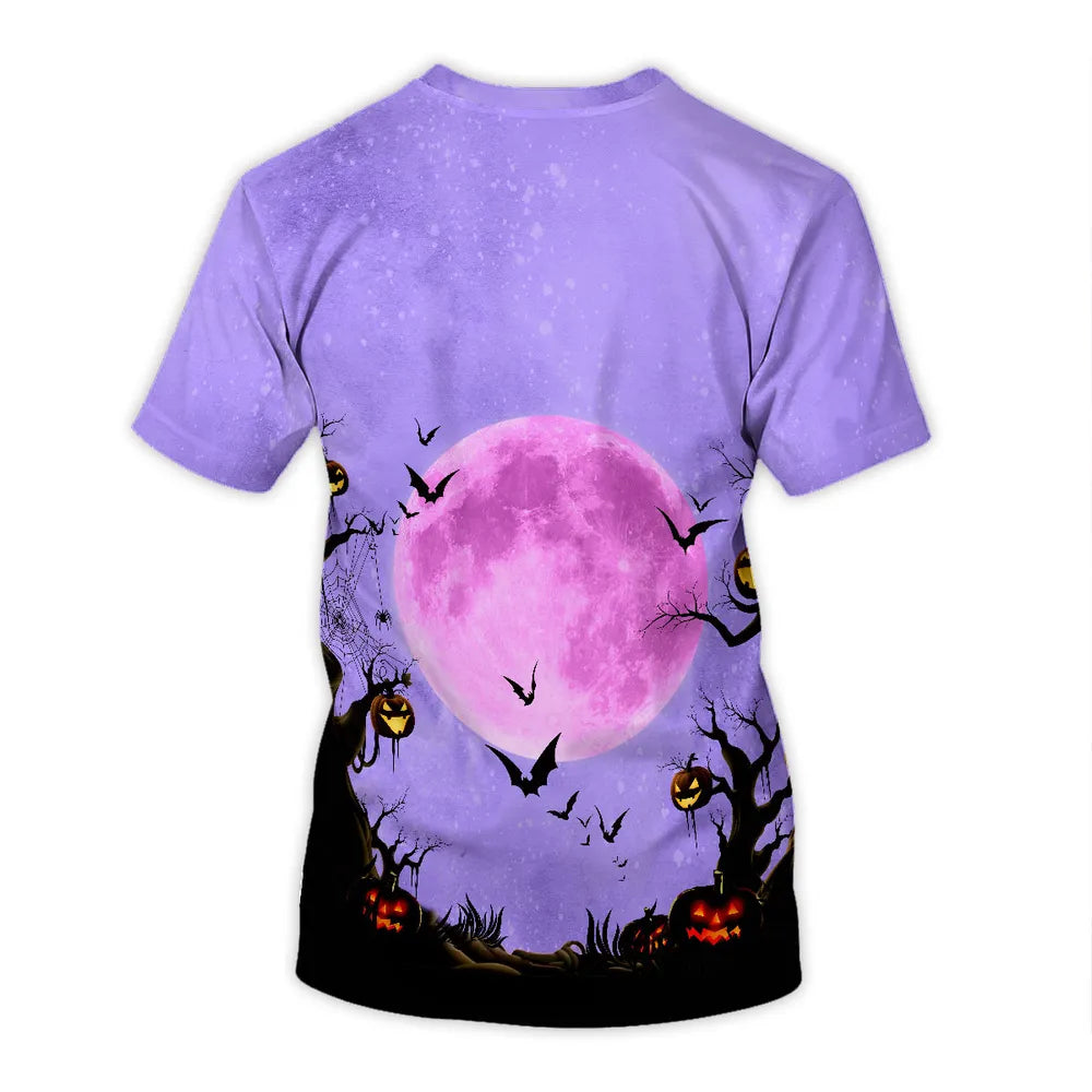 Halloween Grandma Classic Tee with Whimsical Illustration for Family Fun and a Perfect Gift
