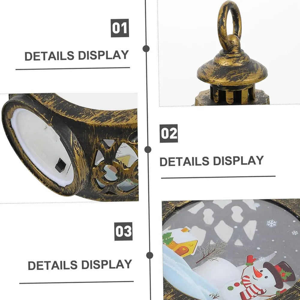 Custom Memorial Lantern Keepsake Ornament for Christmas