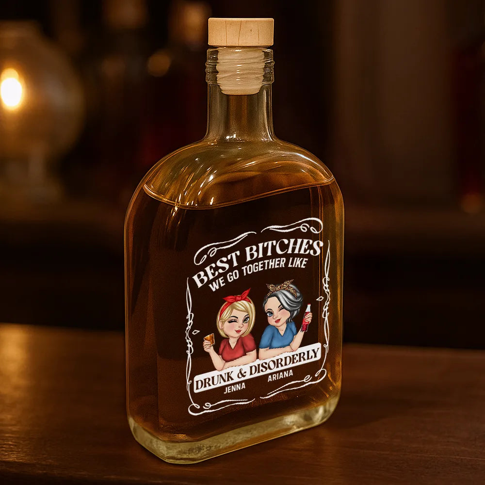 Custom Personalized Glass Decanter for Celebrations