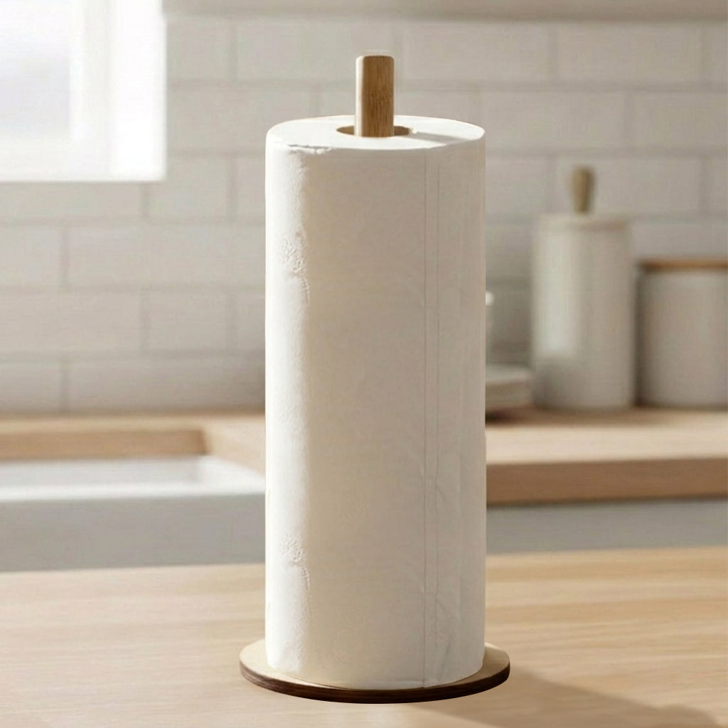 Custom Any Photo, Gift For Mom, Dad - Personalized Father Paper Towel Stand