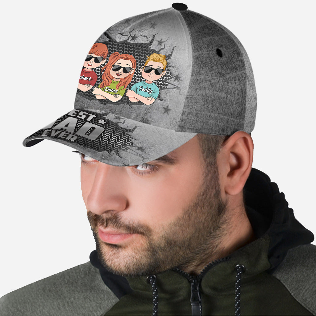 Best Dad Ever - Personalized Father Classic Cap