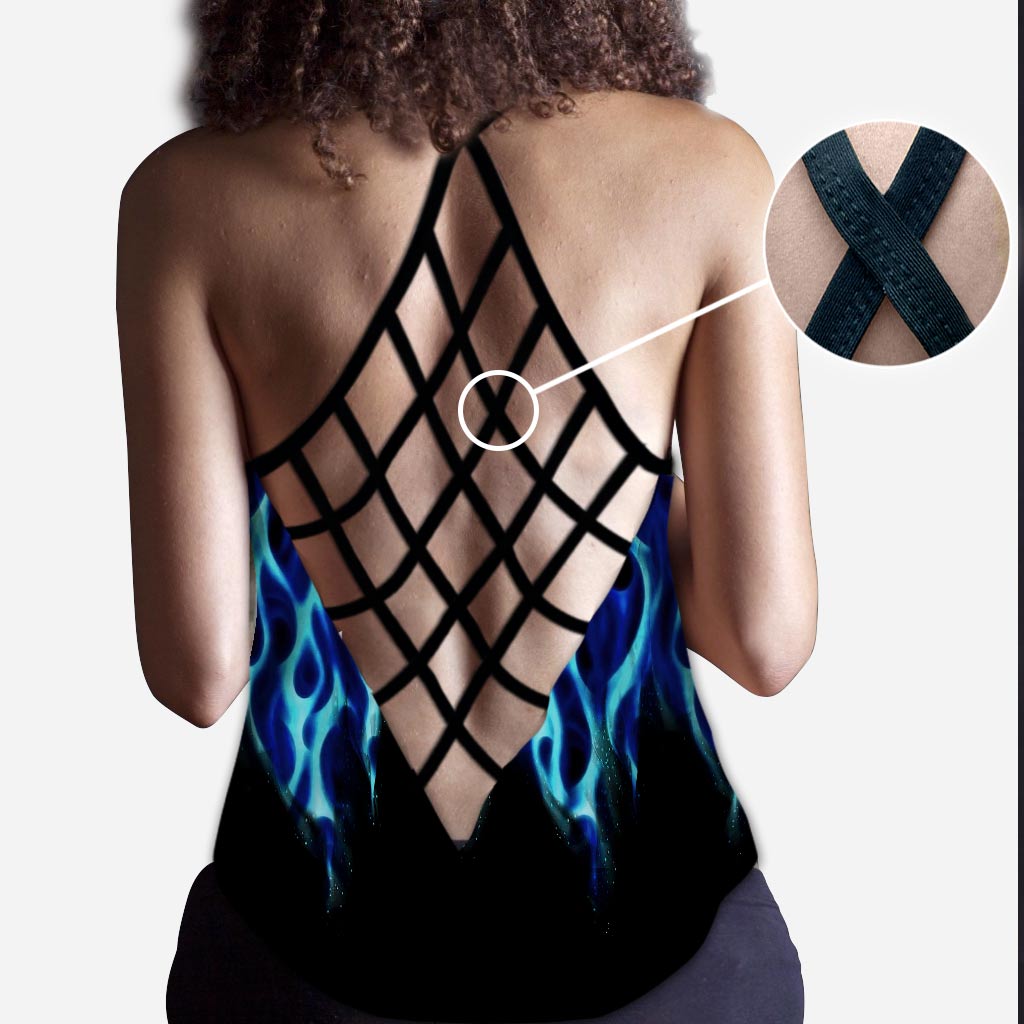 I'm Still Hot - Racing Cross Tank Top and Leggings