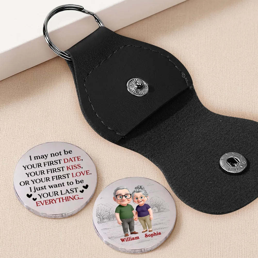 Pocket Hug Personalized Love Token With 'Your Last Everything' Message, Heartwarming Keepsake, Unique Gift for Couple