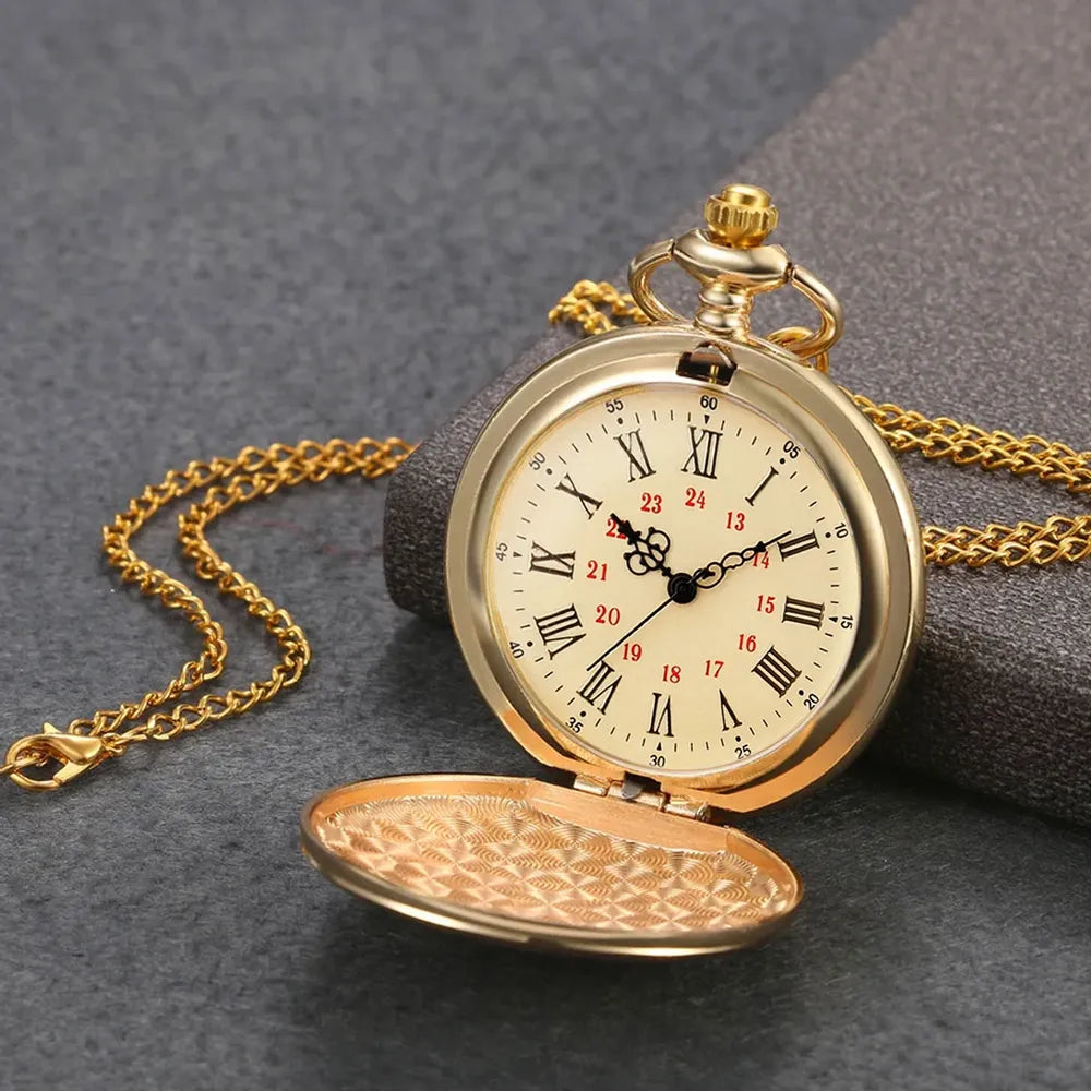 To My Son Pocket Watch, Personalized Message Keepsake, Timeless Gift From Dad for Retirement or Anniversary