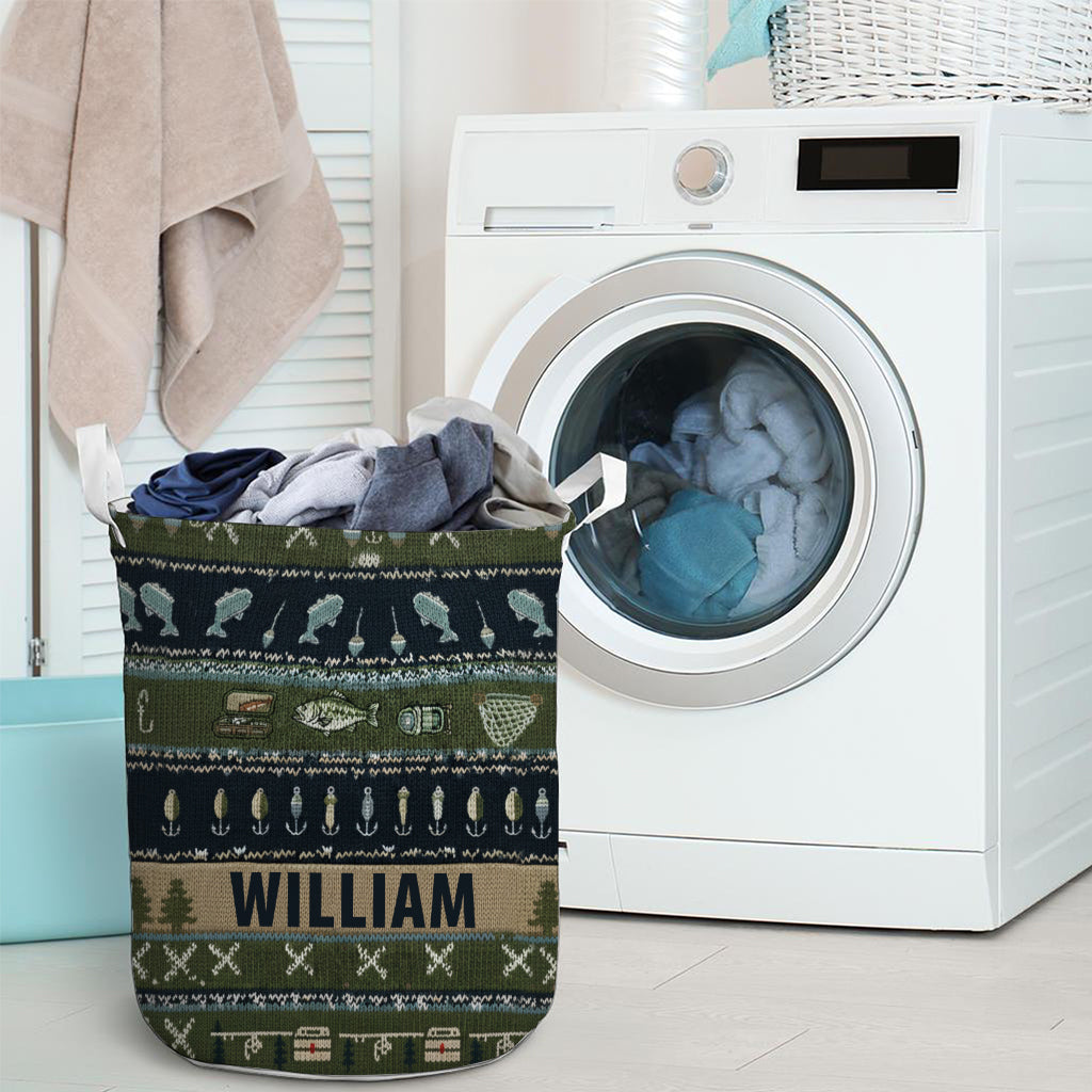 Hooked on Fishing - Personalized Fishing Storage Basket
