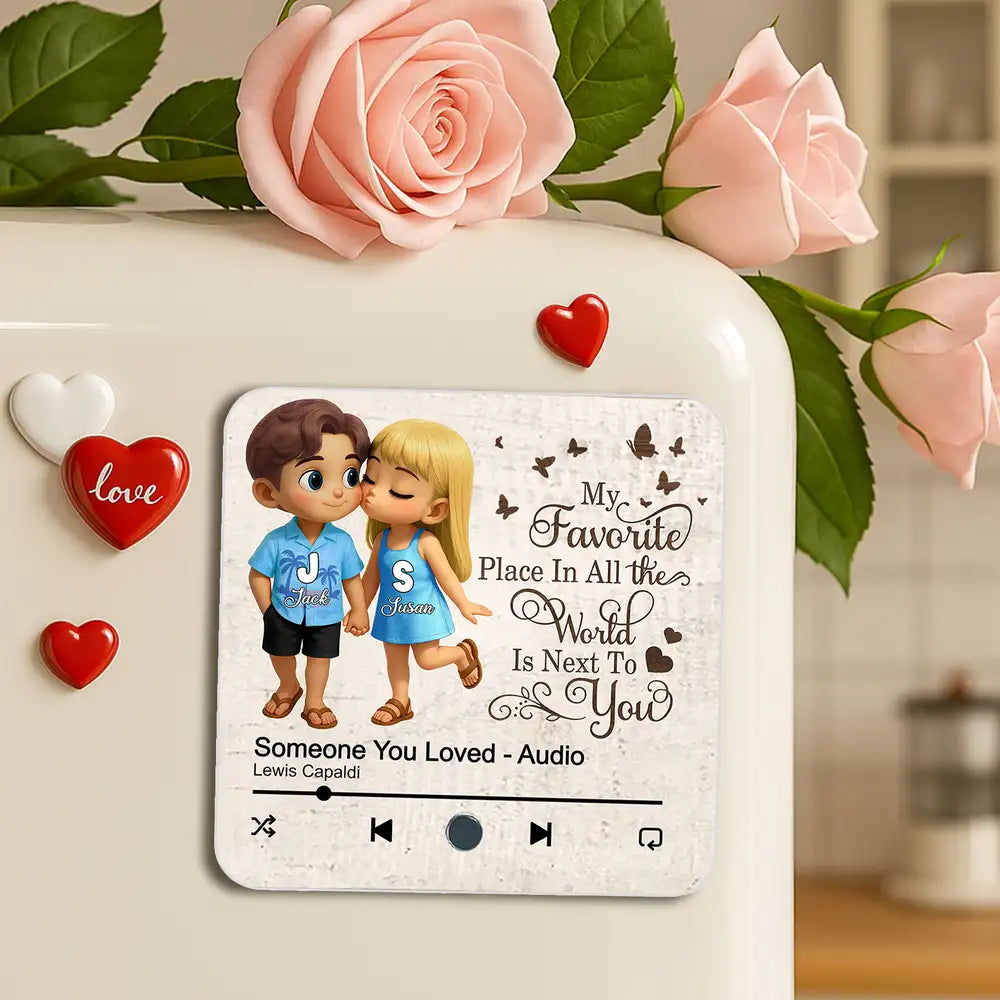 Cute Couple Holding Hands Acrylic Car Hanger, Sweet Love Gift for Her or Him, Personalized Romantic Decor