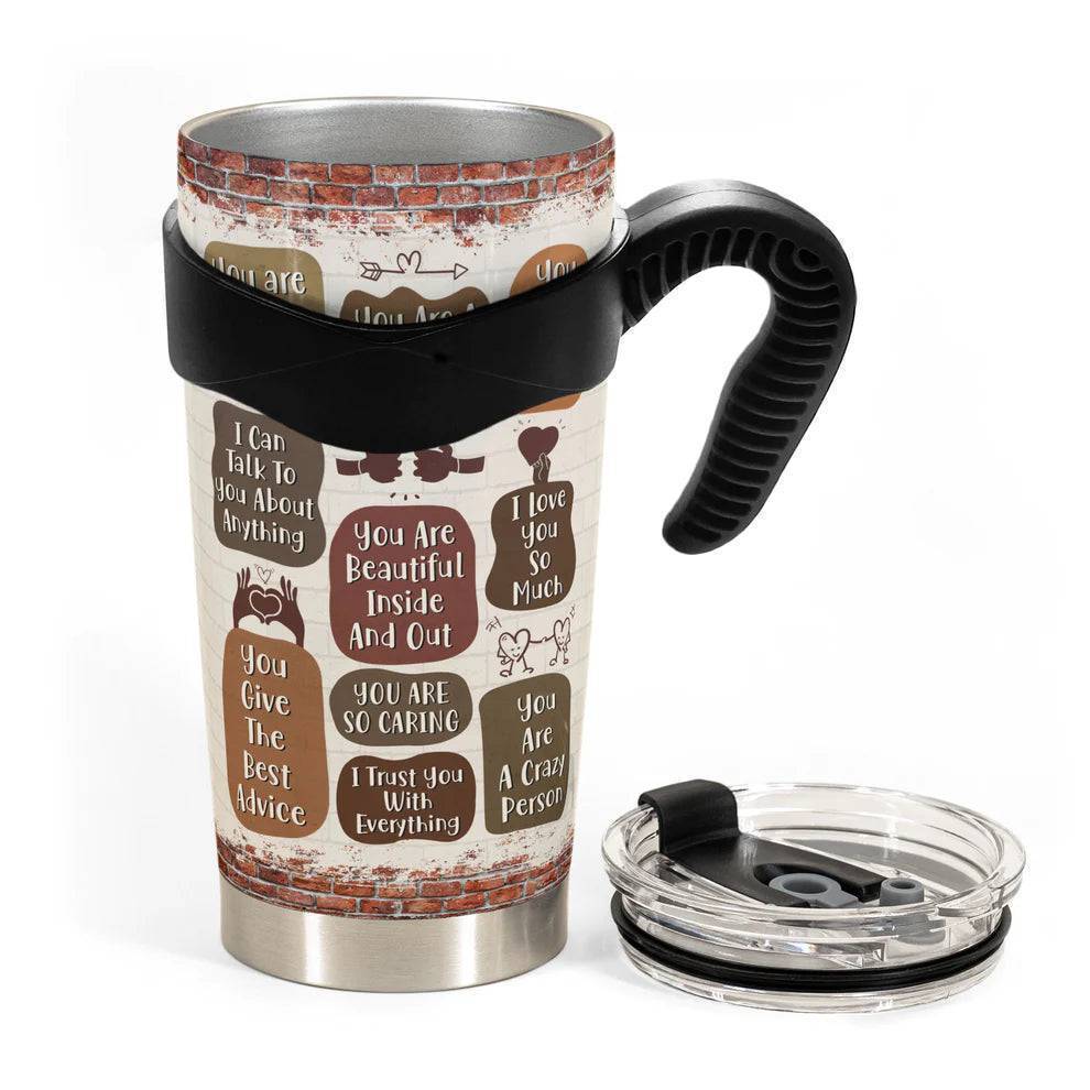 ‘10 Reasons of Love’ Customizable Photo Tumbler - Personalized with Your Special Memories