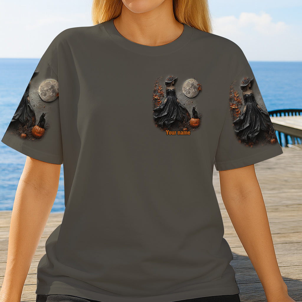 Beautiful Witch - Personalized Witch All Over Shirt