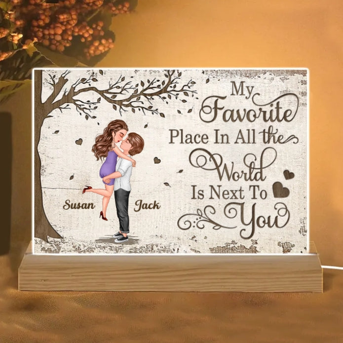 Personalized Couple Keychain - Custom Love Memory Poster, Perfect Gift to Express Love & Cherish Memories, Ideal for Your Significant Other
