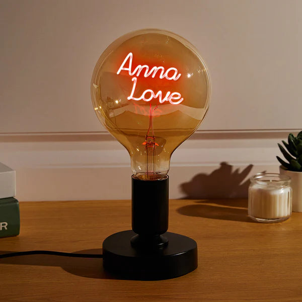 Any Name Light Bulbs - Personalized Any Name Light Bulbs Lamp
