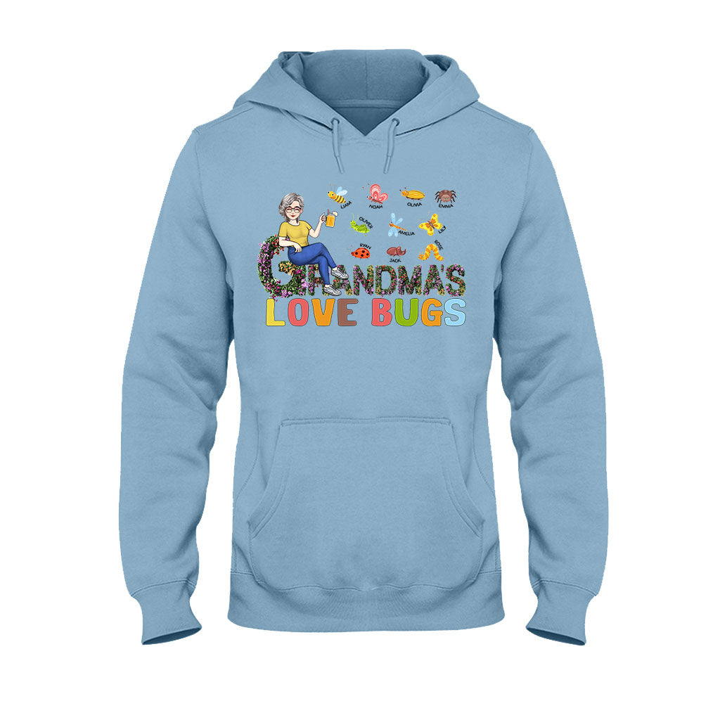 Grandma's Love Bugs - Personalized Mother's Day Grandma T-shirt and Hoodie