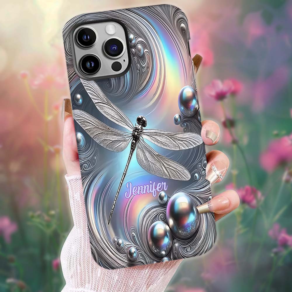 Beautiful Dragonfly - Personalized Dragonfly Full Print Phone Case