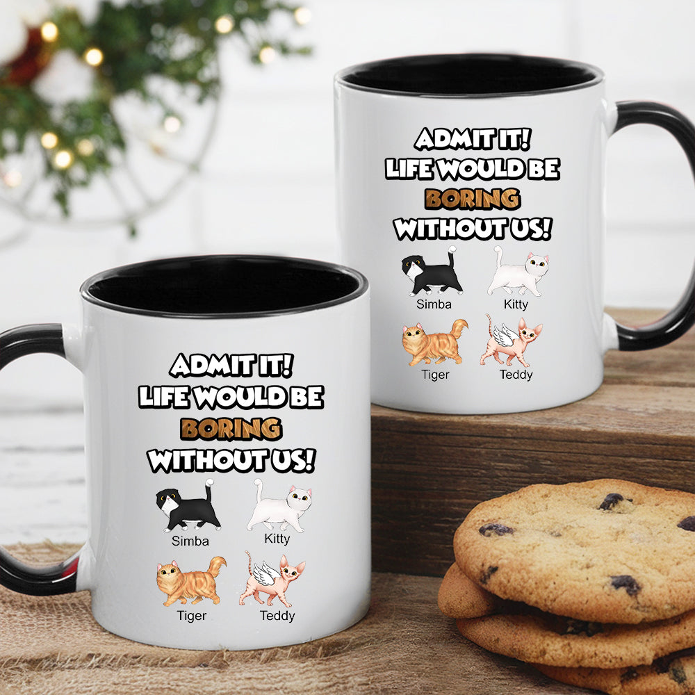 Special Custom Mug for Pet Lovers - Two-Tone Ceramic Mug for Daily Use and Gifting
