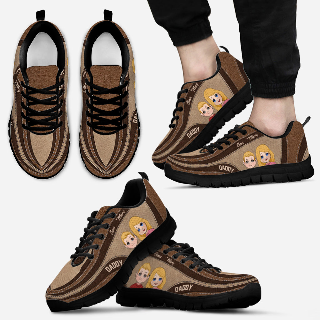 Best Dad Ever - Personalized Father Sneakers