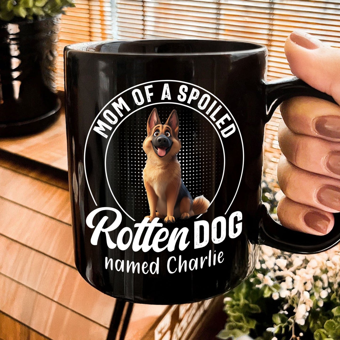 Mom Of Spoiled Rotten Dogs - Funny Custom Mug for Dog Lovers