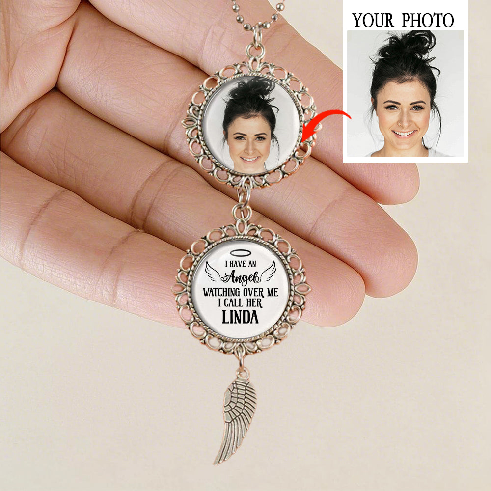 Custom Wallet Card – Forever Guardian Angel, A Special Gift for Remembering Loved Ones