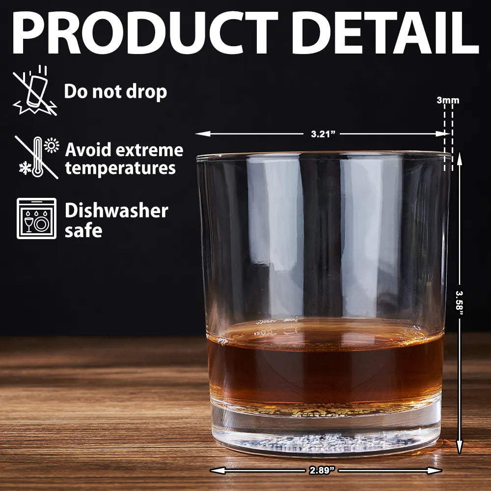 Personalized Adult Humor Whiskey Glass – Romantic, Engraved Custom Gift for Anniversary/Valentine's