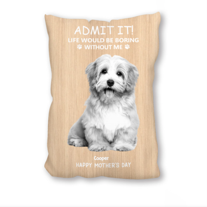 Personalized Glass Whiskey Cup – Mother’s Day Special Gift for Pet Lovers