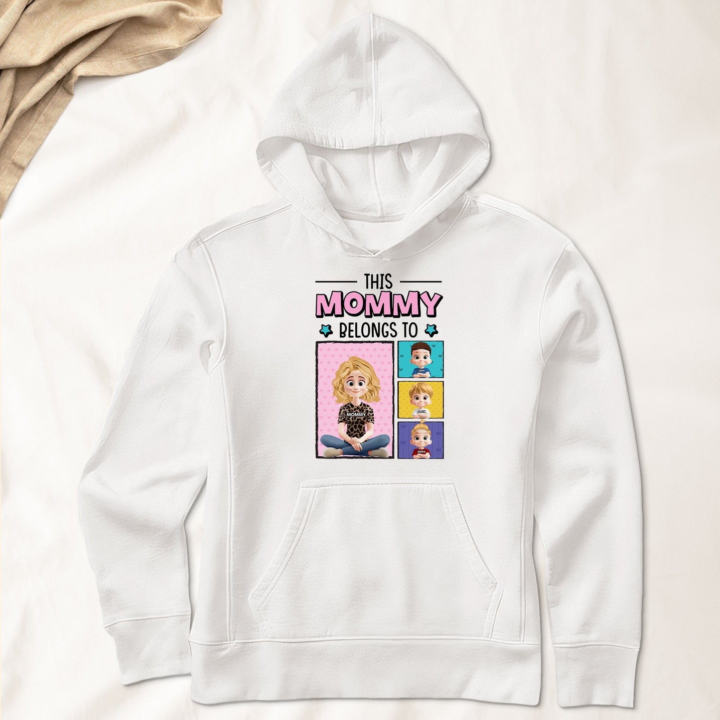 Custom Mommy Tee for Families with Personalized Design