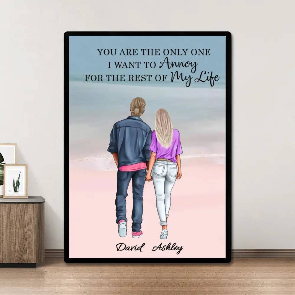 Together We Conquer - 'You & Me, We Got This' Personalized Poster or Canvas for Couples