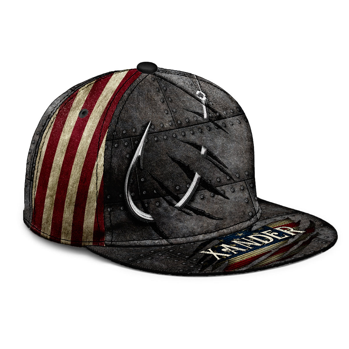 Fishing Hook Cool Design - Personalized Fishing Snapback