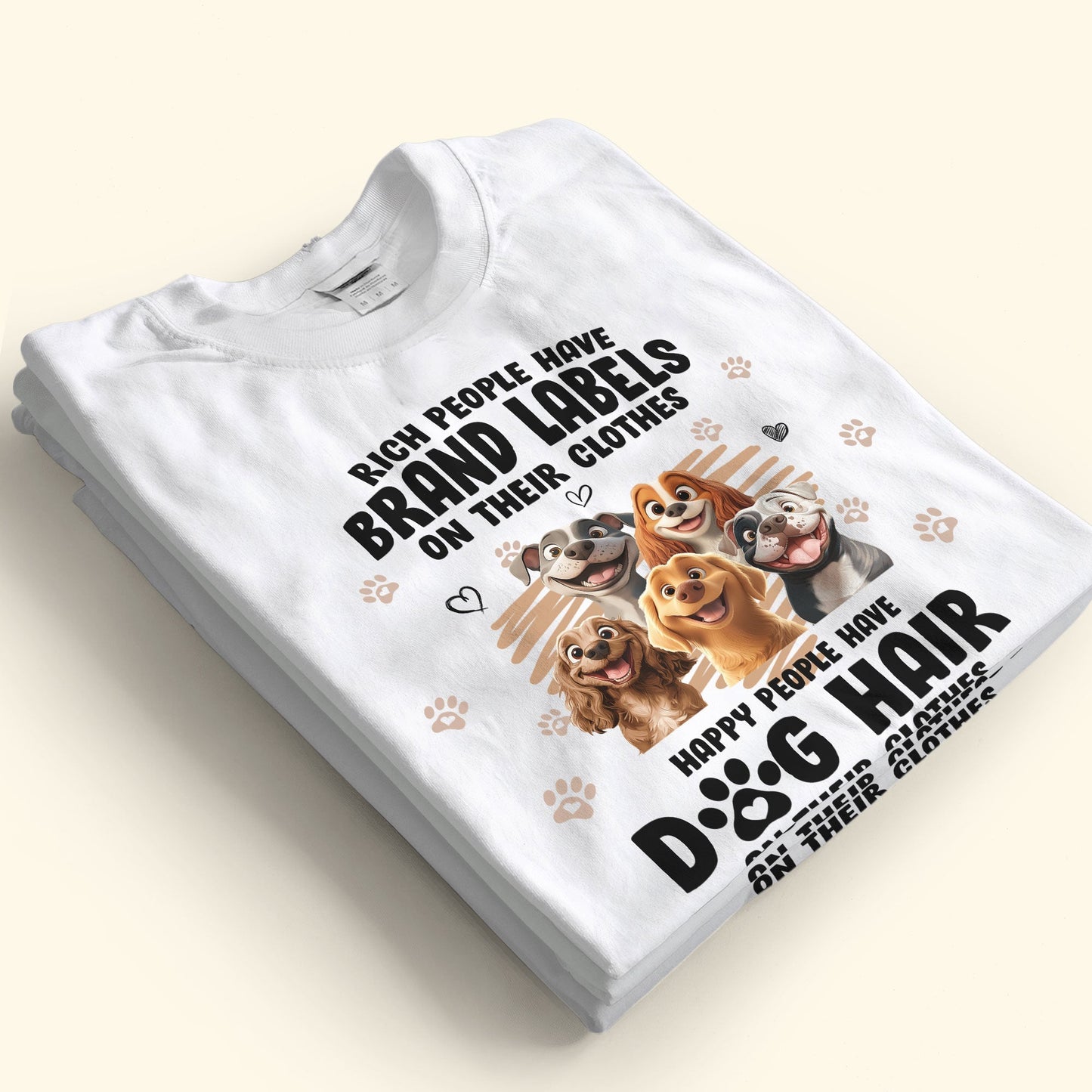 Dog Lover Funny Tee - Cartoon Dog Design Gift Shirt