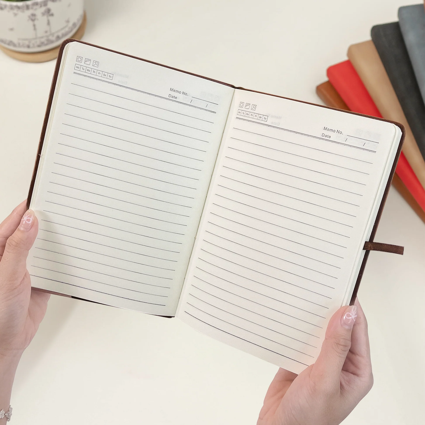 Personalized Leather Journal with Mythic Adventure Book Cover Look, A Creative Gift for Writers, Readers, and Dreamers
