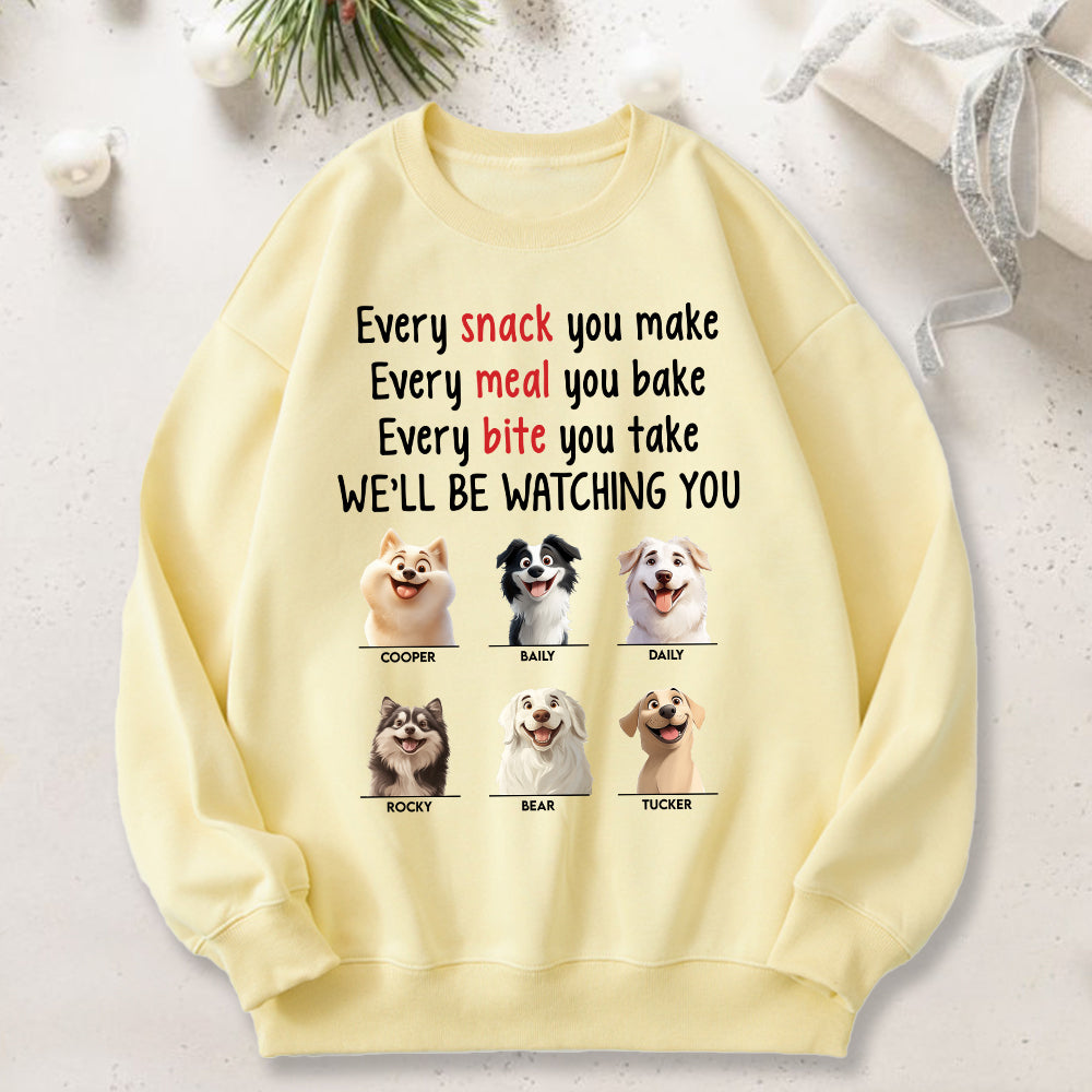 Watching You with Love – Custom Shirt for Dog Moms and Pet Lovers, Perfect Gift for Pet Enthusiasts