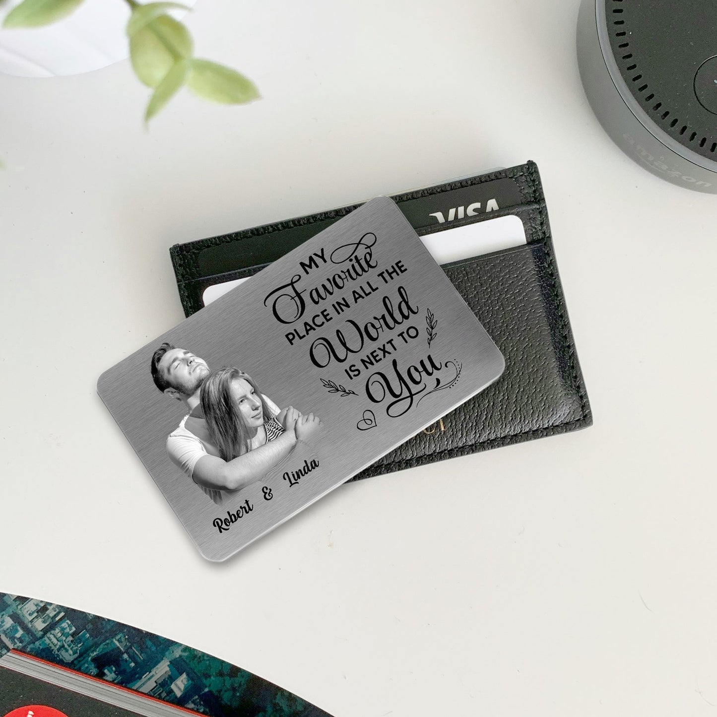 Custom Wallet Card - The Perfect Gift to Express Love and Cherish Special Moments