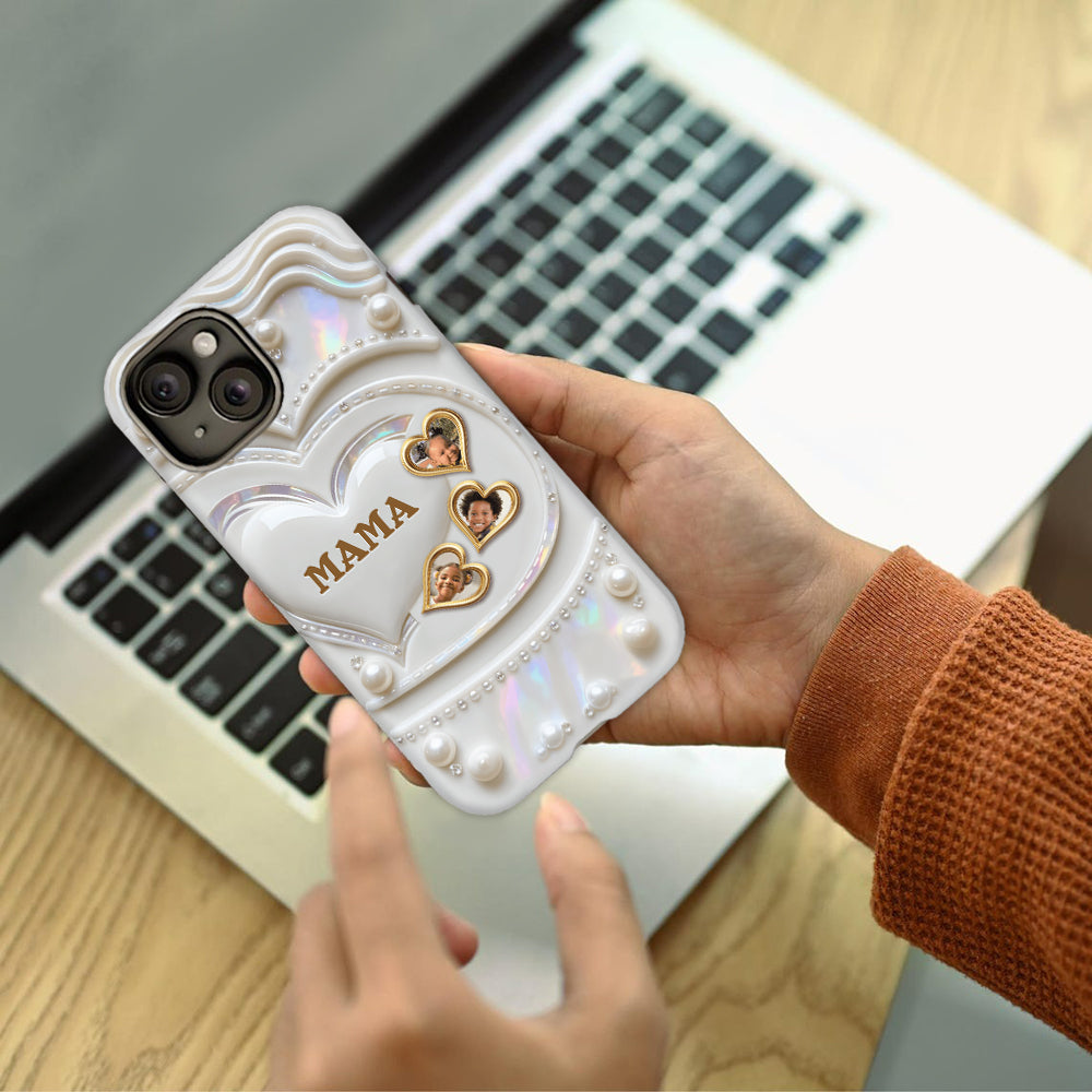 Grandma's Sweethearts - Personalized Grandma Full Print Phone Case