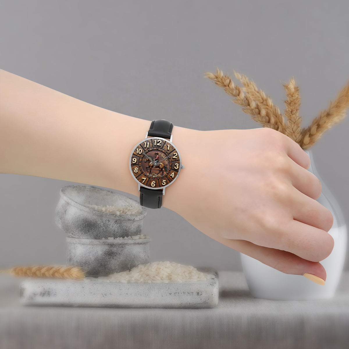 Cool Cowboy - Personalized Western Outfit Hand Watch