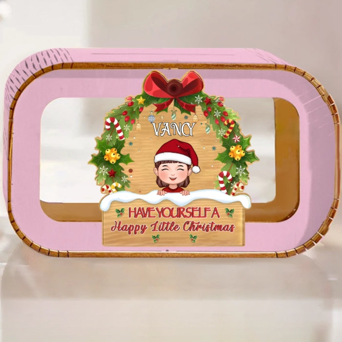 Have Yourself a Merry Christmas Personalized Ornament, Keychain, Plaque, Pillow, Sign - Custom Holiday Gift