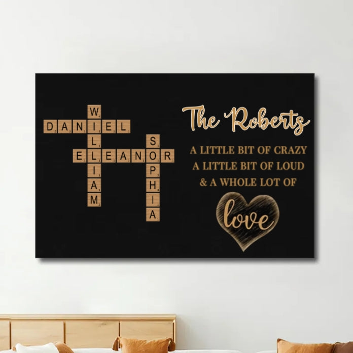 Customized Family Name Sign with Heartfelt Quotes - Perfect Personalized Gift for Home Decor
