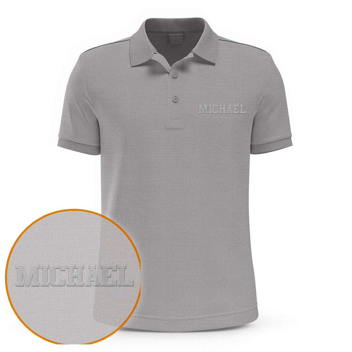 Custom Name - Personalized Uncle Embroidered Polo Shirt